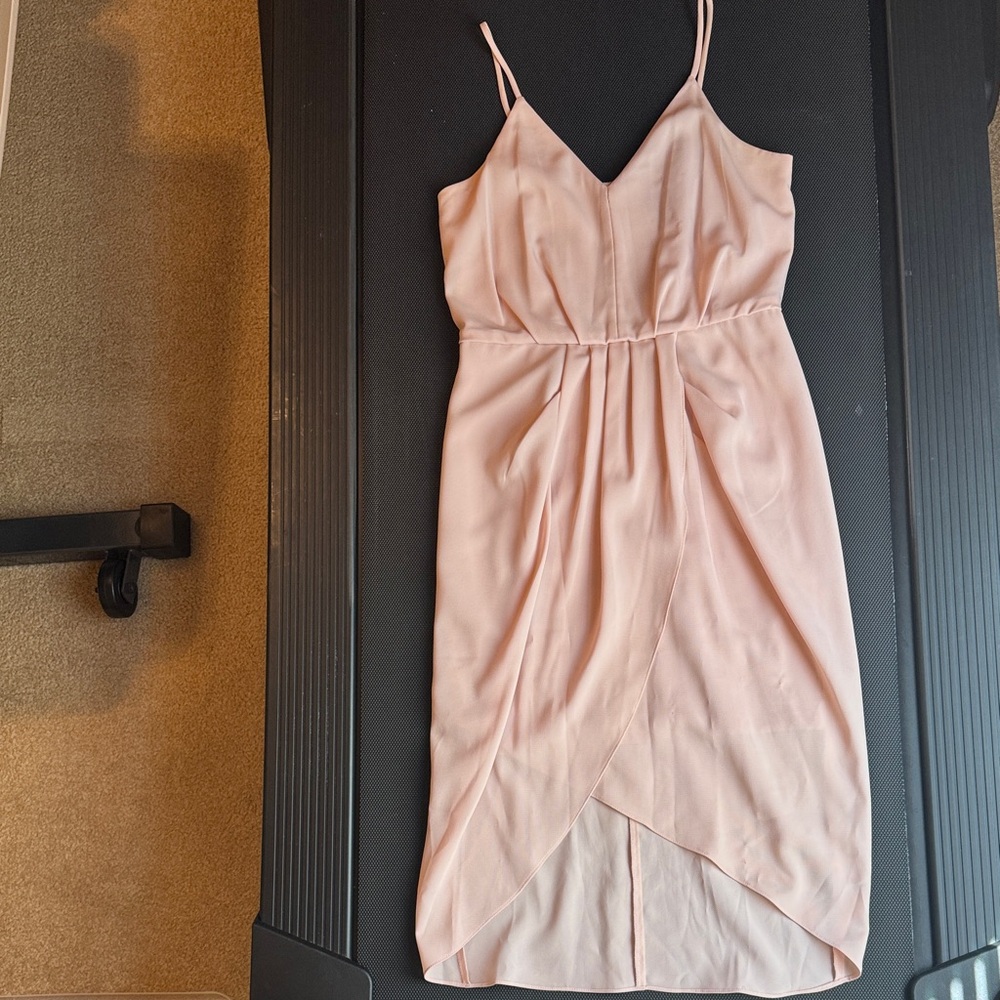 Chelsea28 Asymmetrical Pink Dress